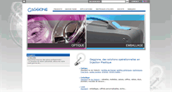 Desktop Screenshot of gaggione.fr